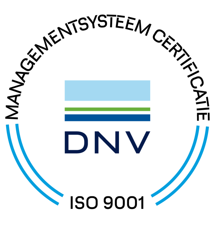 DNV ISO 9001 managementsysteem certificaat