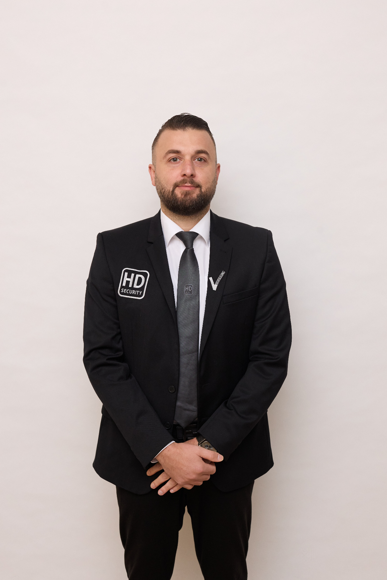 HD Zorgbeveiliging — beveiliger in HD-tenue